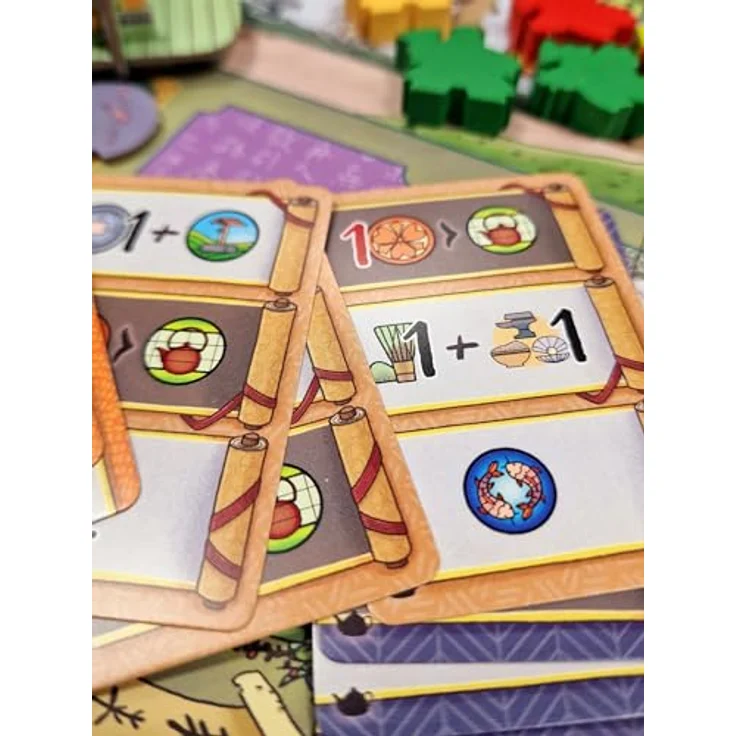 Devir BGWCMATML, Brettspiel zur Teezeremonie für Familien, ab 12 Jahren, 100 Minuten Spielzeit, Erweiterung für Das Weisse Schloss: Matcha – Bild 3