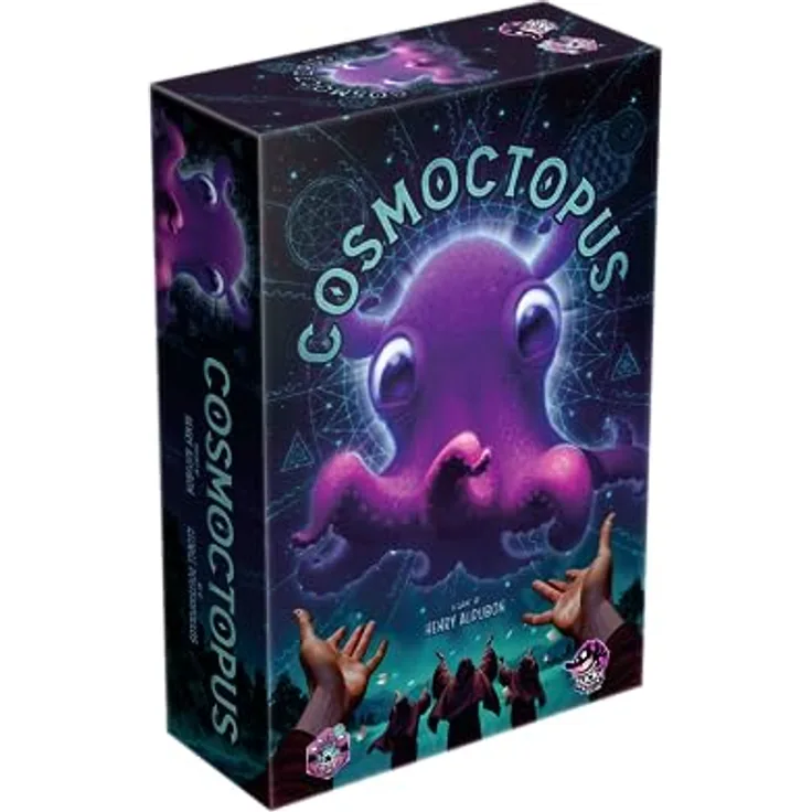 Lucky Duck Games Cosmoctopus, Strategisches Brettspiel für 1-4 Spieler mit flexiblem Tiling und verschiedenen Spielmodi