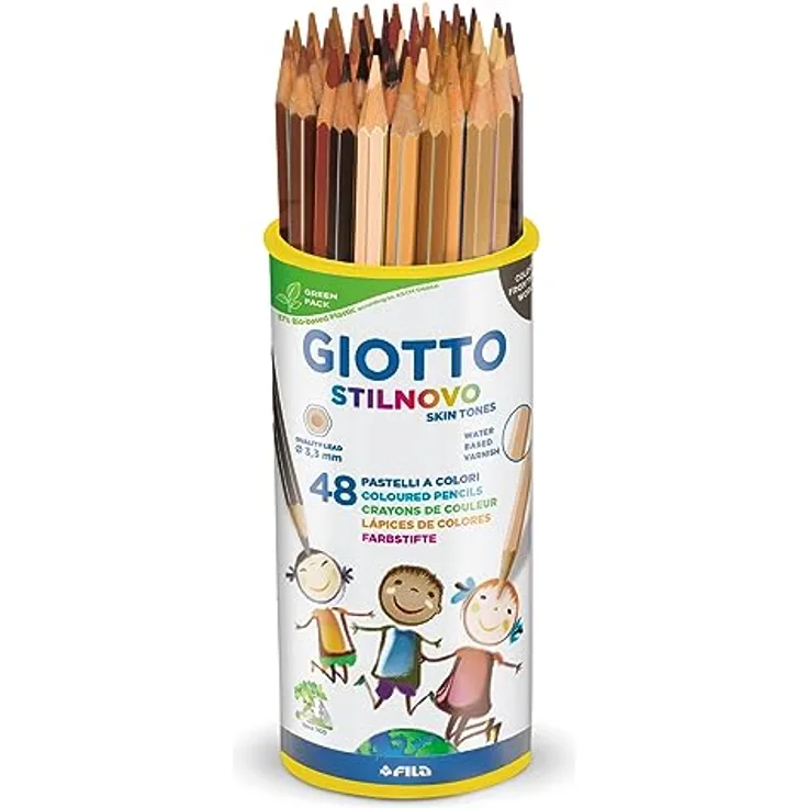 Giotto Stilnovo Hauttöne, 30,5 x 10,2 cm, 48 Stück