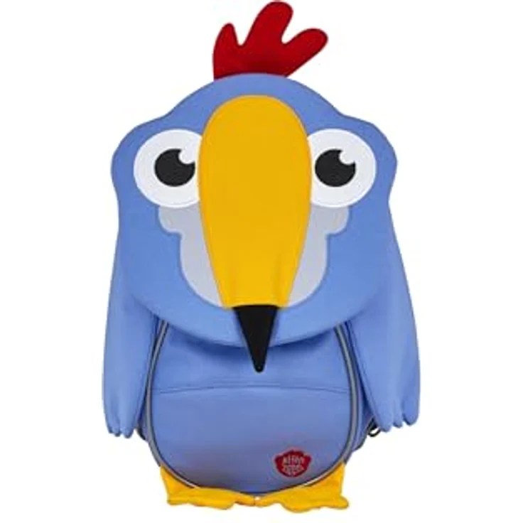 Affenzahn Kleiner Freund Kindergarten-Rucksack für 1-3 Jährige Tukan - Lavendel Ergonomisch Reflektierend Ziehzunge mit Namensschild – Bild 1