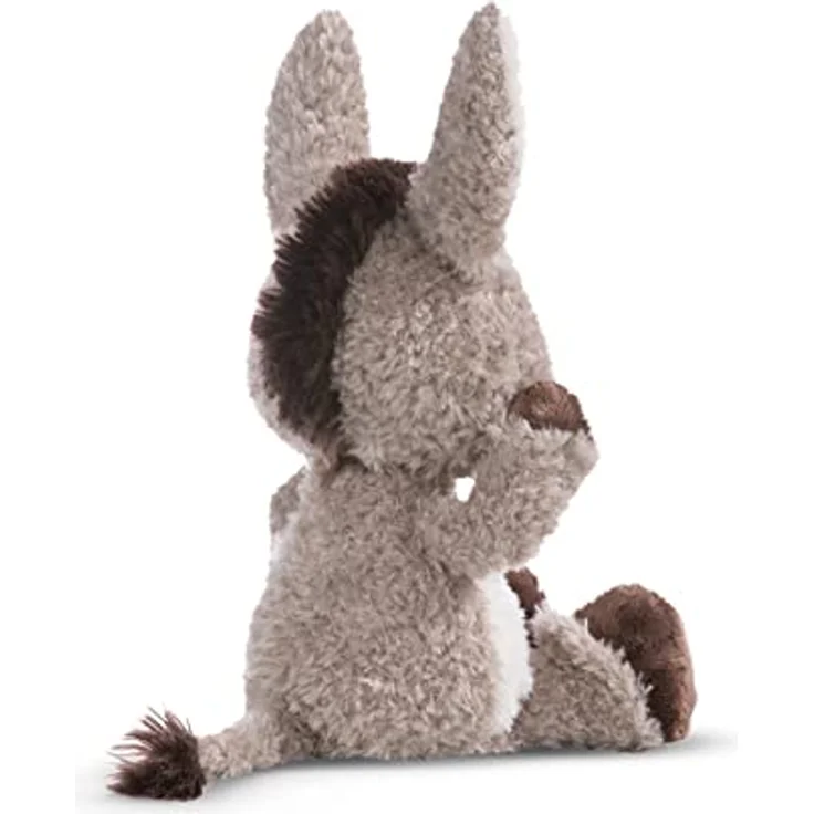 NICI Kuscheltier Esel Donkeylee 22 cm – weiches Plüschtier für Kinder & Erwachsene, naturgetreues Design, grau, tolle Geschenkidee – Bild 4