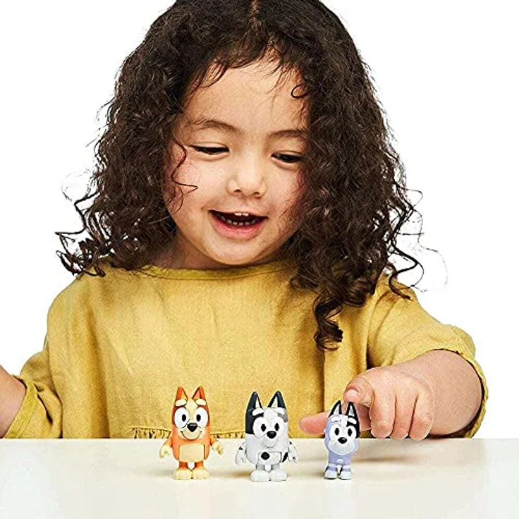 Heroes of Goo Jit Zu „Cousinen“: Figuren (6,3 cm) mit beweglichen Gelenken, 3er-Pack – Bingo, Muffin und Socks – Bild 3