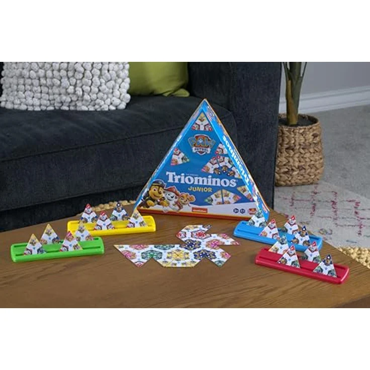 Goliath Paw Patrol - Triominos Junior, Brettspiel zur spielerischen Förderung von Zahlen und rechnen, nicht geeignet für Kinder unter 3 Jahren – Bild 4