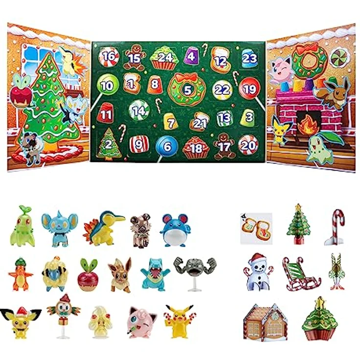 Pokémon PKW3066 - Battle Figure Adventskalender 2023 – Bild 4