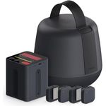 Nomono Sound Capsule - Podcast Kit mit Software - 4X Stellar Mikrofone, Ladekoffer, Zubehör - Made in Norway (Sound Capsule)