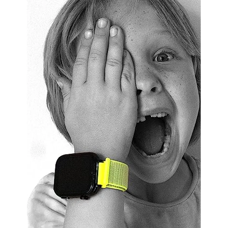 SaveFamily SaveWatch Plus 4G. Smartwatch für Kinder. Anruf, Video, Face ID, Anpassbare Bänder, UltraSlim, Hintergrundbilder, Musik, Bluetooth, App Store (Black is Black) – Bild 4