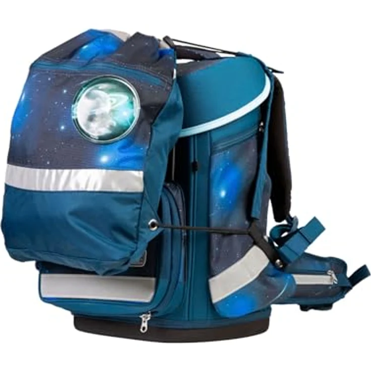 SCHOOL-MOOD® Schulranzen Champion Maxx Pro, Farbe Moritz, robuster Schulrucksack mit großzügigem Stauraum – Bild 9