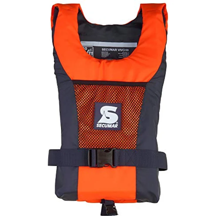 SECUMAR Schwimmweste VIVO 50, Orange-blau, für Kanus, Kajaks und SUP geeignet – Bild 3