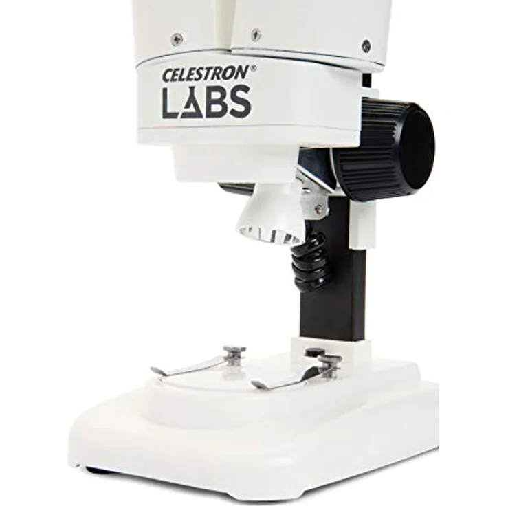 Celestron Labs Mikroskop S20, Einsteiger-Stereo-Mikroskop mit 20-facher Vergrößerung, LED-Beleuchtung und Metallkopf – Bild 6