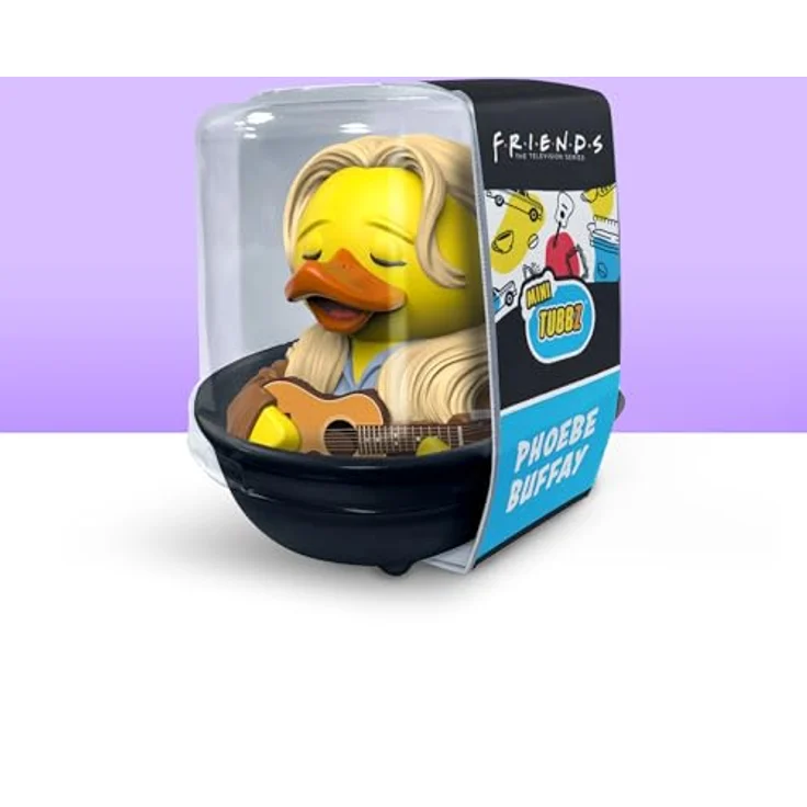 TUBBZ Mini Phoebe Buffay Sammelbare Vinyl-Gummientenfigur, 5 cm groß, Offizielles Friends Merchandise – Bild 2