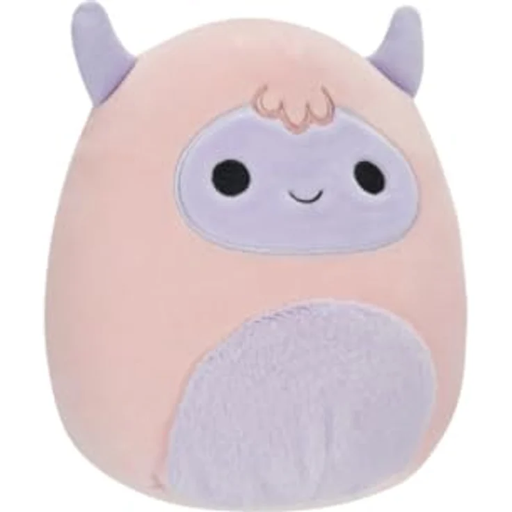 Jazwares Plüschfigur Squishmallows 19 cm - Serie 17 - Ronald der Yeti, superweiches Kuscheltier mit marshmallowähnlicher Textur, rosa – Bild 3