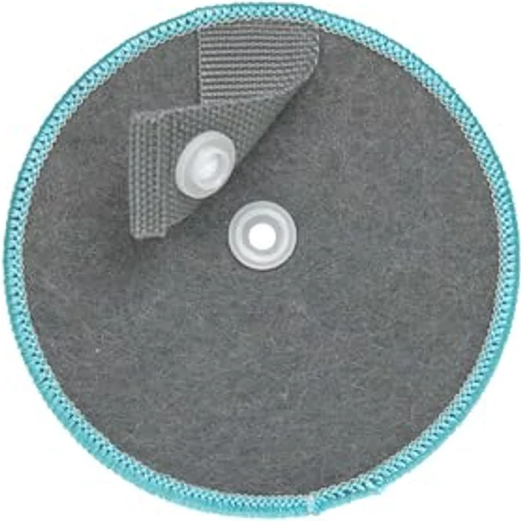LÄSSIG Anhänger und Patches Set (3 Stk.) mit Druckknopf/School Patches Set Smile – Bild 3