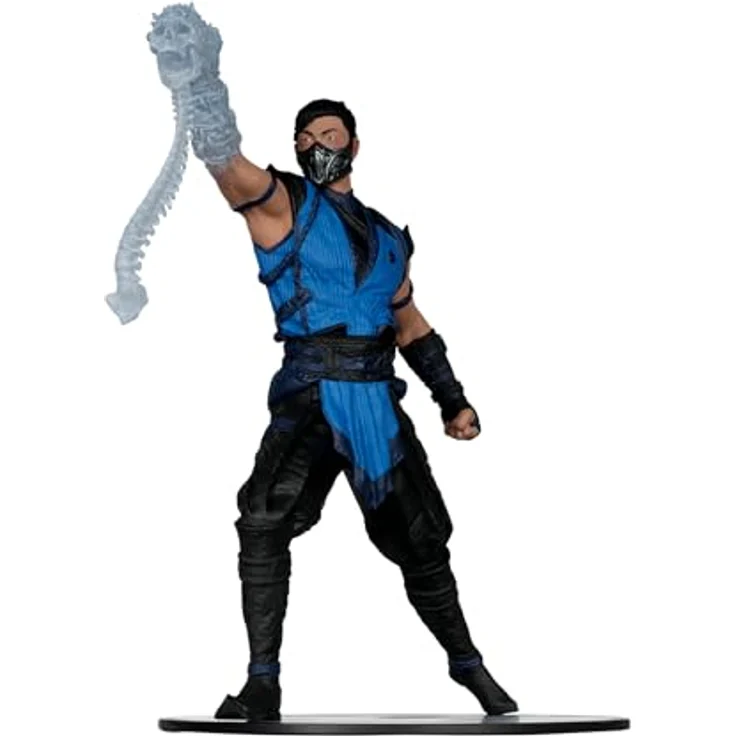 McFarlane Mortal Kombat 1 Action Figure 1/6 Sub-Zero 25 cm, Bewegliche PVC-Figur mit großer Figurenbasis, inkl. Sammelkunstkarte – Bild 4