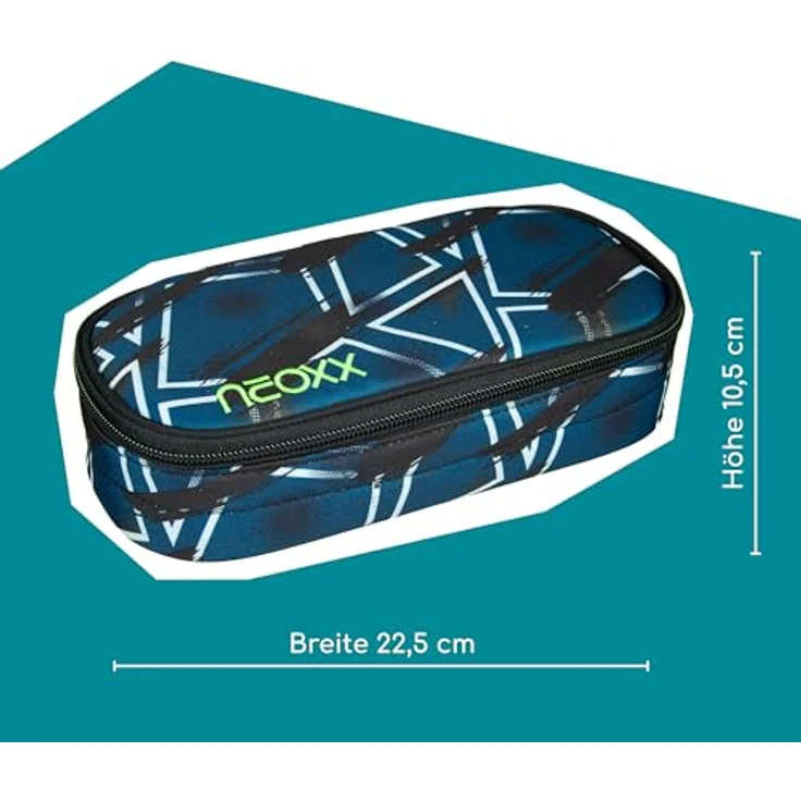 neoxx Schreibgeräteetui Schlamperbox, Jump, Flash Yourself, teilweise aus recyceltem Material – Bild 6