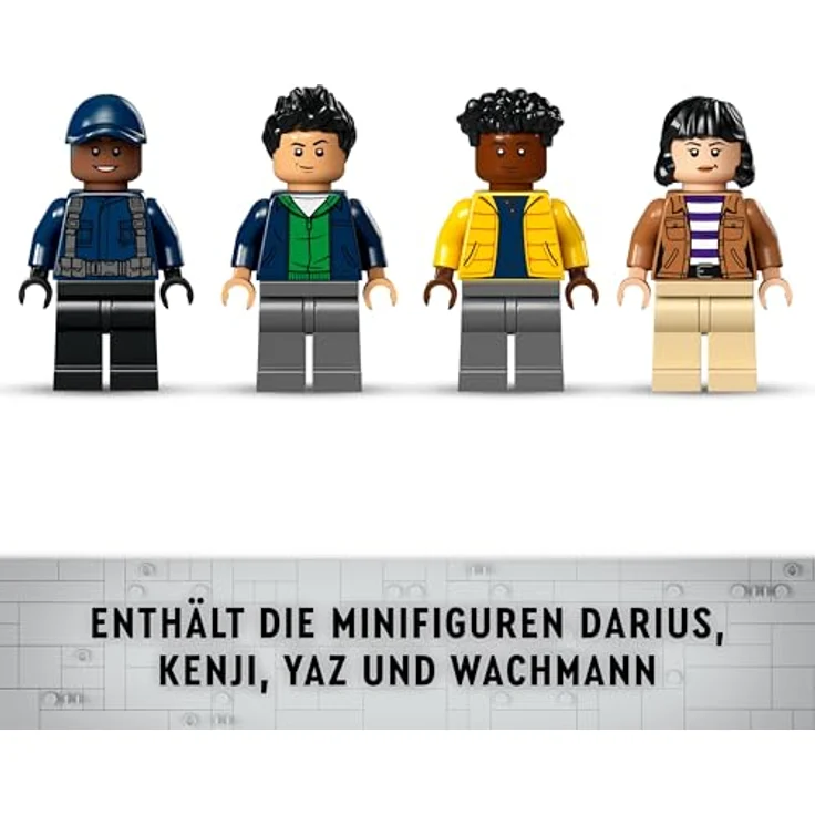 LEGO Jurassic World Dinosaurier-Missionen: Allosaurus-Transporter, Dino-Spielset mit beweglichem Allosaurus und Minifiguren Kenji, Darius und Yaz, Geschenkidee für Kinder ab 8 Jahren 76966 - Preisvergleich – Bild 5