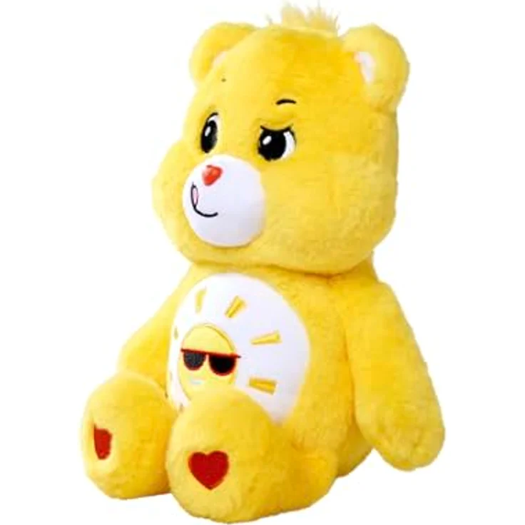 Simba Glücksbärchi Sonnenscheinbärchi 35cm Care Bears Plüschfigur gelb – Bild 3