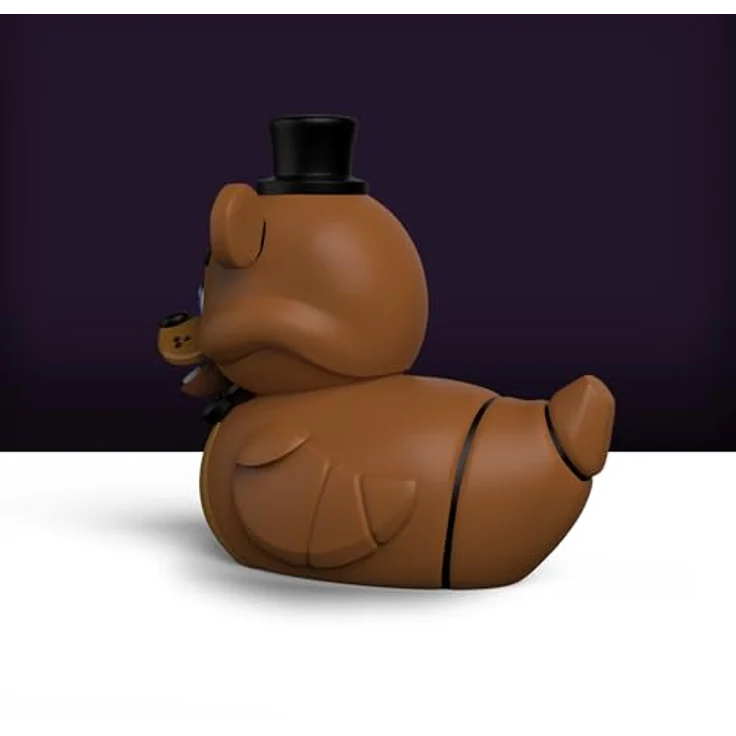 TUBBZ Mini: Five Nights at Freddy's - Freddy Fazbear Cosplaying Rubber Duck Vinyl Figure, Sammlerstück für Fans, 5 cm groß, ideal für Regale und Schreibtische, bunt – Bild 3