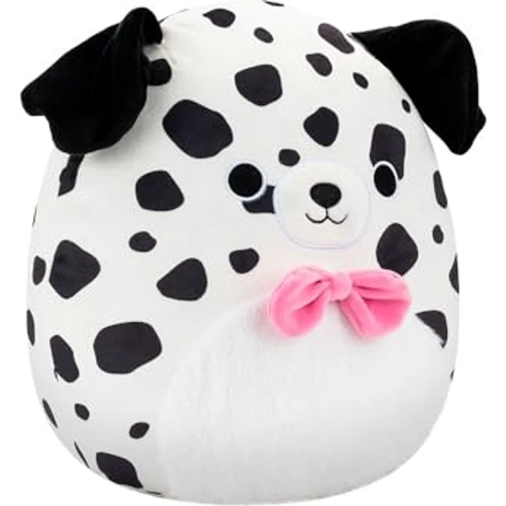 Squishmallows Original 30,5 cm Dustin, weißer Dalmatiner mit schwarzen Punkten, ultrasoftes Kuscheltier – Bild 4