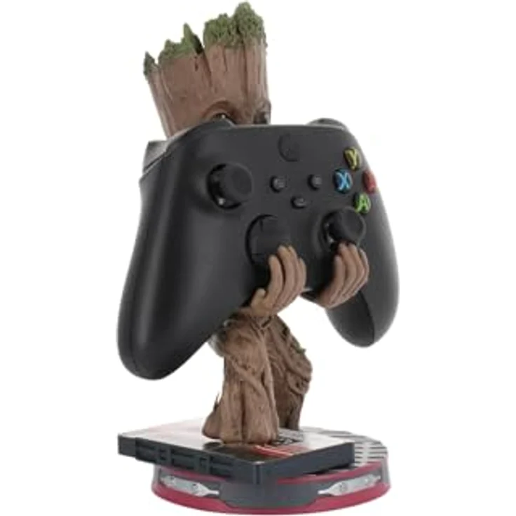 exquisite gaming Marvel Cable Guys Lade-Halter Smiley Toddler Groot 22 cm, intergalaktischer Kabelhalter für Controller und Handy – Bild 3