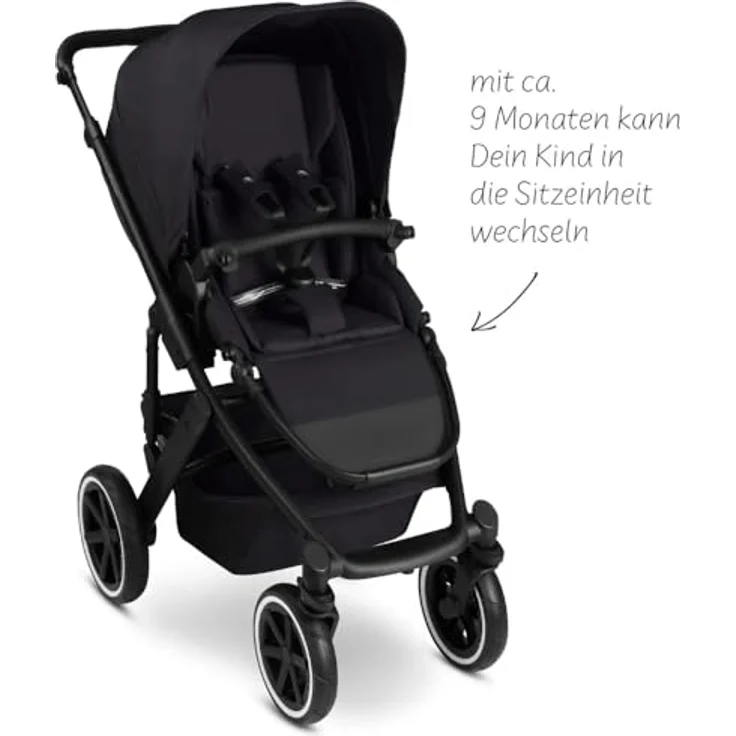 ABC Design Salsa 5 Air - Coal, Buggy mit großen Luftreifen und integrierter Federung – Bild 5