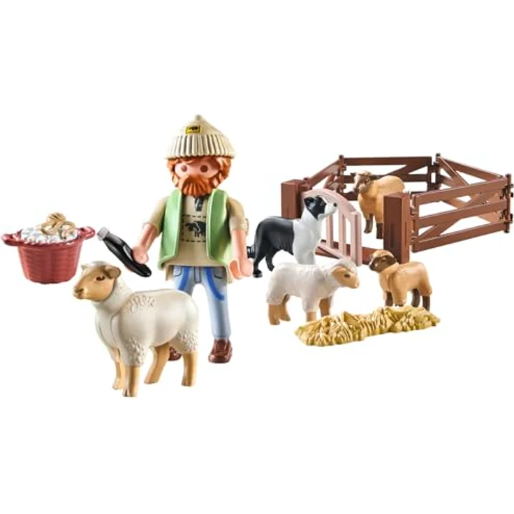 PLAYMOBIL® 71444 - Junger Schäfer mit Schafen, inkl. Hund - Playmobil Country – Bild 8