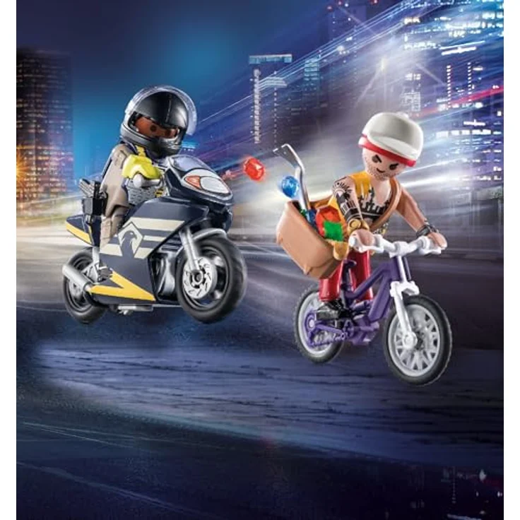 Playmobil® Konstruktions-Spielset Starter Pack, SEK und Juwelendieb (71255), City Action, (27 St), Made in Europe – Bild 3