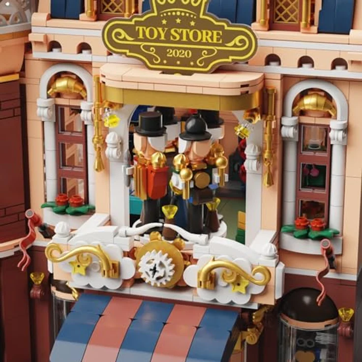 PANTASY Bauset Le Magasin de Jouet (85031), dreistöckiges Spielzeugladen-Modell mit 2850 Teilen, Höhe 42 cm, für Kinder ab 6 Jahren – Bild 4
