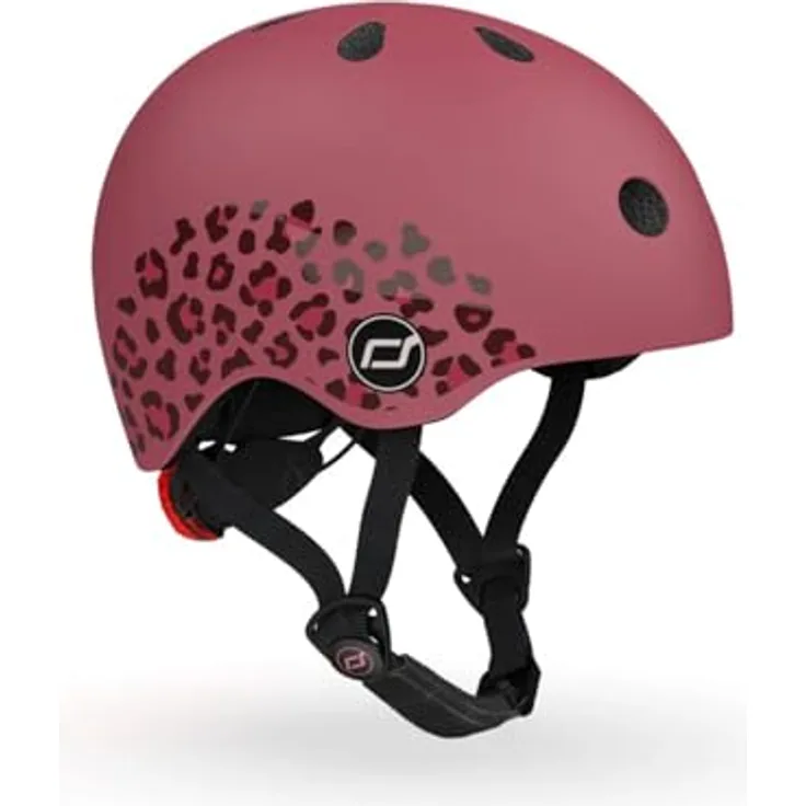 Scoot and Ride Lifestyle Baby Helm XXS-S Wildcat 181206-00077, Kinderfahrradhelm in Wildcat Design