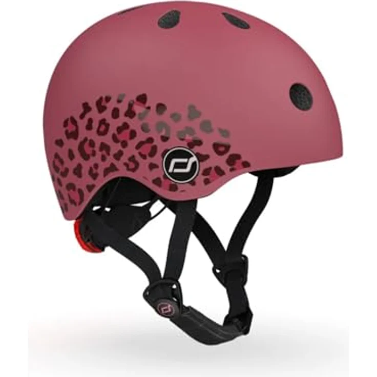Scoot and Ride Lifestyle Baby Helm XXS-S Wildcat 181206-00077, Kinderfahrradhelm in Wildcat Design – Bild 1