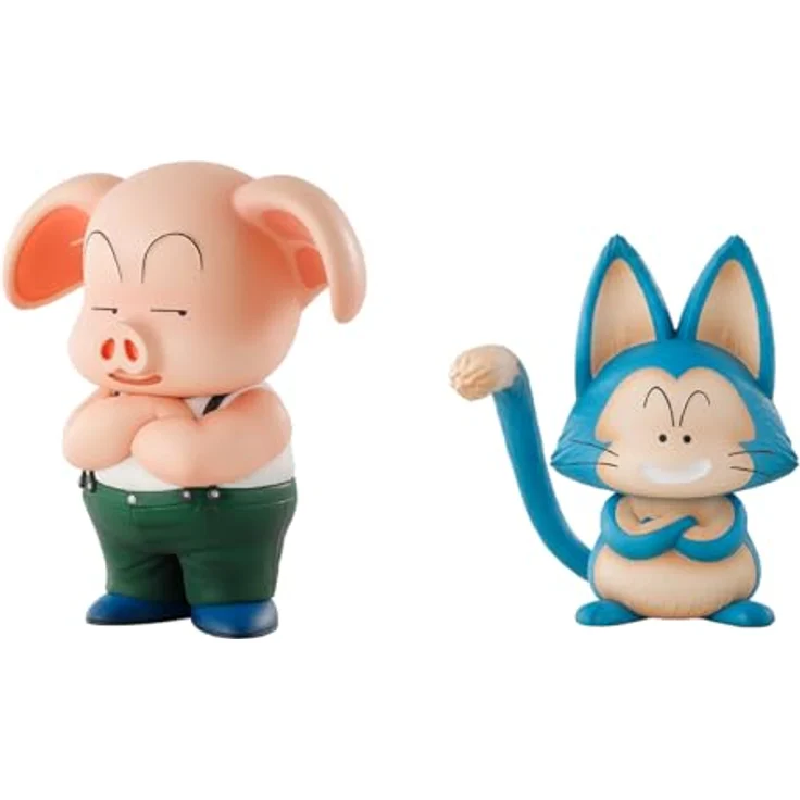 Ichibansho Figure Dragon Ball – Oolong & Pu'ar (Son Goku Training Section), Masterlise Sammelfigur, ca. 9,9 cm hoch, offiziell lizenziert – Bild 1