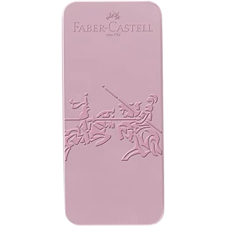 Faber-Castell Füllfederhalter Geschenkset Grip Harmony Füller M und Kuli rose shadows im Metalletui – Bild 3
