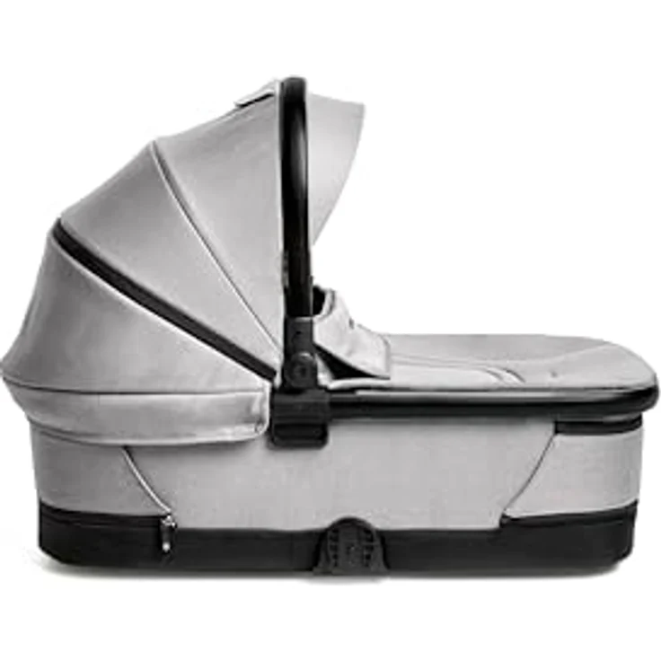 Muuvo Trick 2in1 Kombi Kinderwagen SET, flach zusammenklappbar, mit 3D-Airflow-Belüftung und integriertem Moskitonetz, Steel Grey – Bild 5