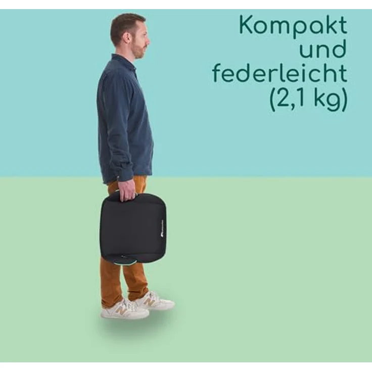 Bebeconfort Manga I-Fix, Kindersitzerhöhung mit ISOFIX, i-Size konform für Kinder von 6 bis 12 Jahren – Bild 6