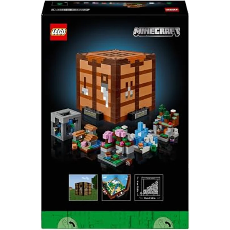 LEGO® Konstruktionsspielsteine Die Werkbank (21265), LEGO Minecraft, (1195 St), Made in Europe – Bild 7