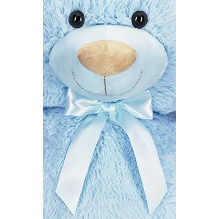 Teddybär mit Schleife 100 cm groß Stofftier Plüschtier Kuscheltier – Bild 5