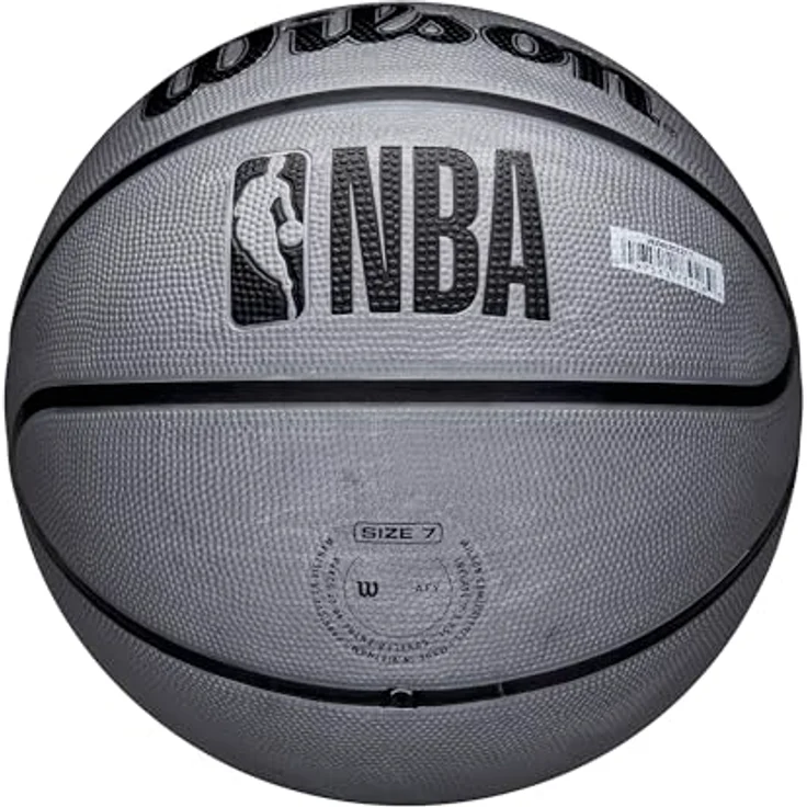 Wilson NBA Team Tribute Solid Basketball, San Antonio Spurs, dreischichtige Karkasse mit eingearbeitetem Design – Bild 6