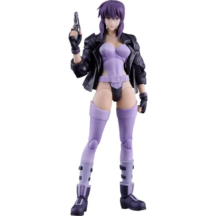 Max Factory Ghost in the Shell Stand Alone Complex PLAMATEA Motoko Kusanagi, detailreiche 16 cm Actionfigur mit hoher Beweglichkeit und Zubehör