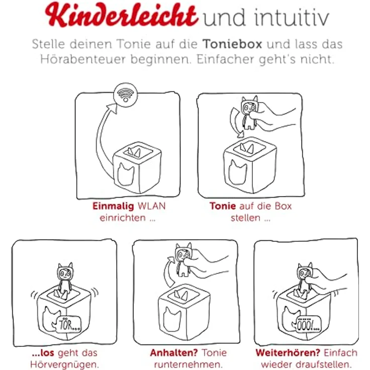 tonies Hörfiguren für Toniebox, Das kleine Böse Buch, Hörbuch für Kinder ab 8 Jahren, Spielzeit ca. 87 Minuten – Bild 5