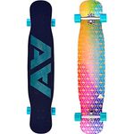 Apollo Dancer Longboard Takuu, 46 x 9,5 Zoll, ABEC 9 Kugellager, Cruiser Longboard, flexibles Profi Board, inklusive T-Tool - Preisvergleich