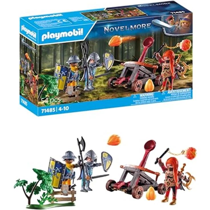PLAYMOBIL Novelmore Duell zwischen Novelmore-Rittern und Burnham Raiders, Spielzeugset für Kinder ab 4 Jahren, 71485 – Bild 1