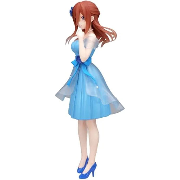 Furyu The Quintessential Quintuplets Trio-Try-iT PVC Statue Nakano Miku, 21 cm, Pastel Dress Ver. – Bild 2