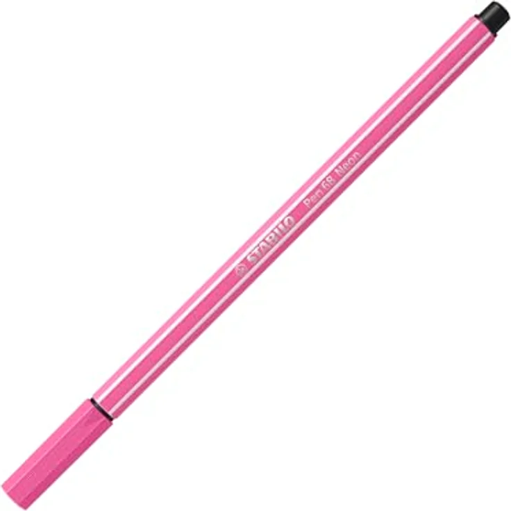 STABILO Filzstift Set, Pen 68 & Point 88, Shades of Pink, hohe Farbbrillanz und metallgefasste Spitze – Bild 2