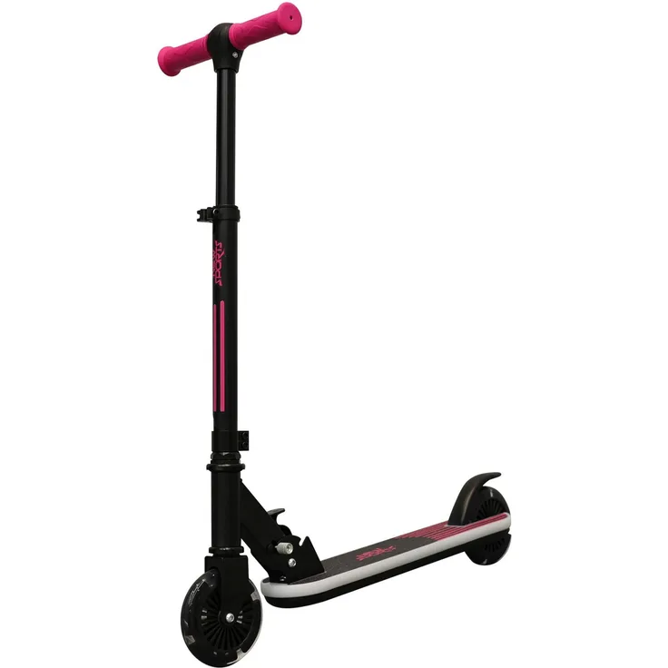 NEW SPORTS NSP LED Scooter 120mm mit ABEC7 Kugellagern und beleuchteten Reifen für Kinder bis 50 kg