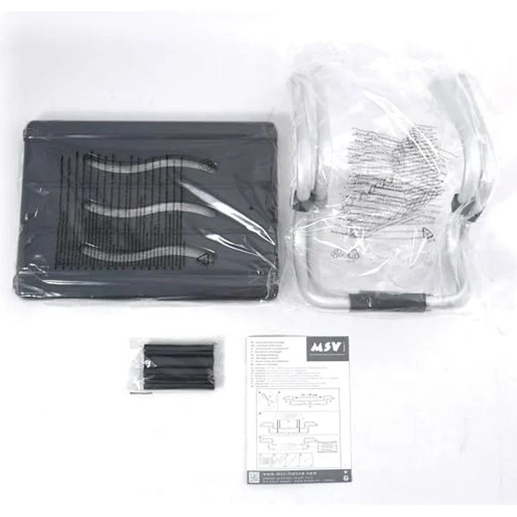 MSV Badewanneneinhängesitz, ausziehbar 50-70 cm, belastbar bis 150 kg, Sitzfläche 36 x 26 cm, Aluminiumgestell, schwarz – Bild 8
