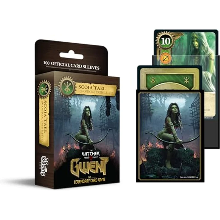 No Loading Games Gwent Art Sleeves – Scoia'tael, 100 hochwertige Art Sleeves, Standardgröße für Kartenspiele – Bild 2