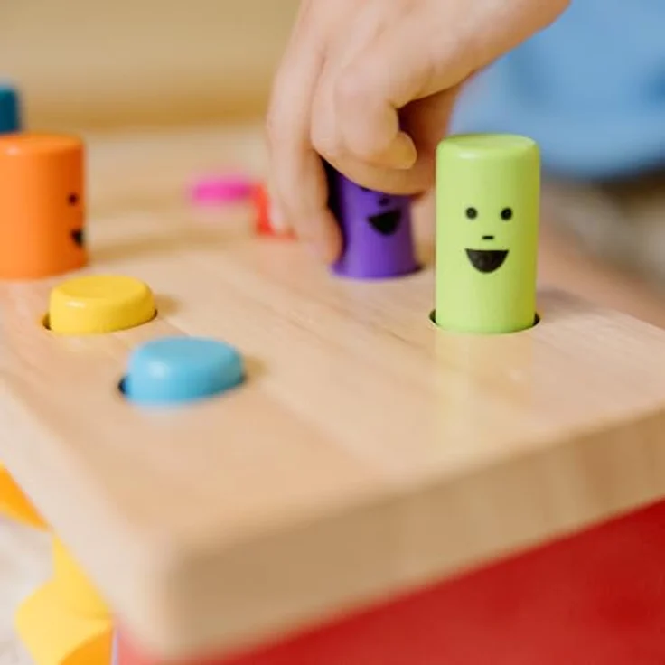 Melissa & Doug Luxuswerkbank Zum Hämmern Und Klopfen | Lernspielzeug | 2+ Years| Geschenk für Jungen oder Mädchen – Bild 7