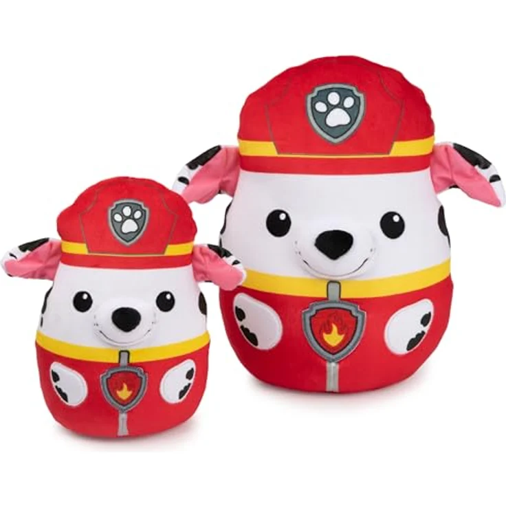 Spin Master Psi-Patrouille: Super-Soft-Marshall 20cm, Kuscheliger Plüschhund in klassischem Design – Bild 6