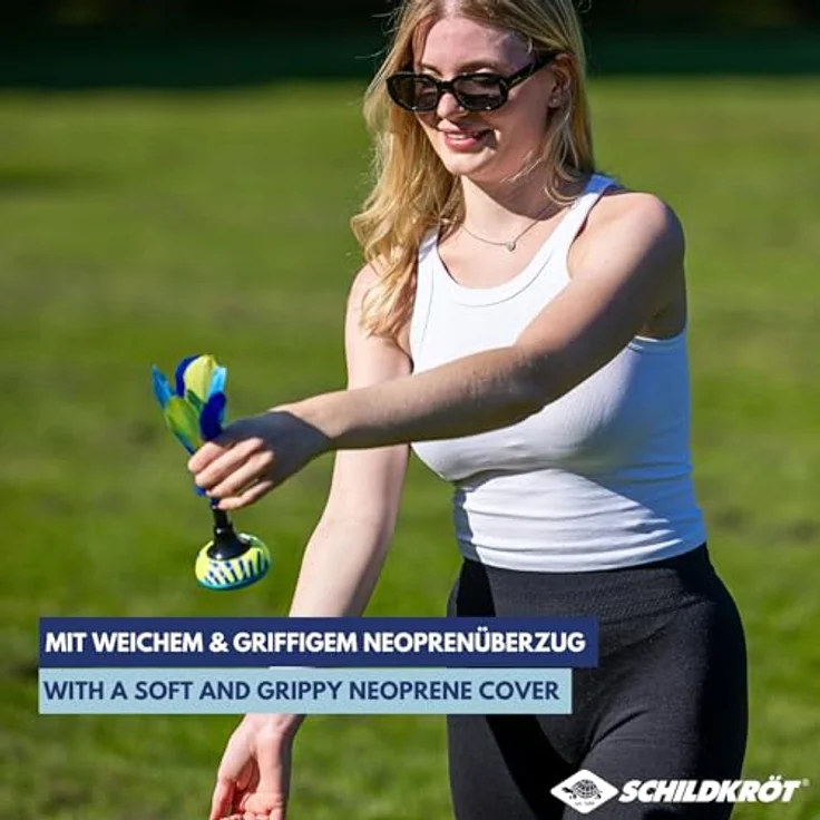 Schildkroet Fun Sports Neopren Peteka Handfederball orange-blau-gr?n – Bild 4