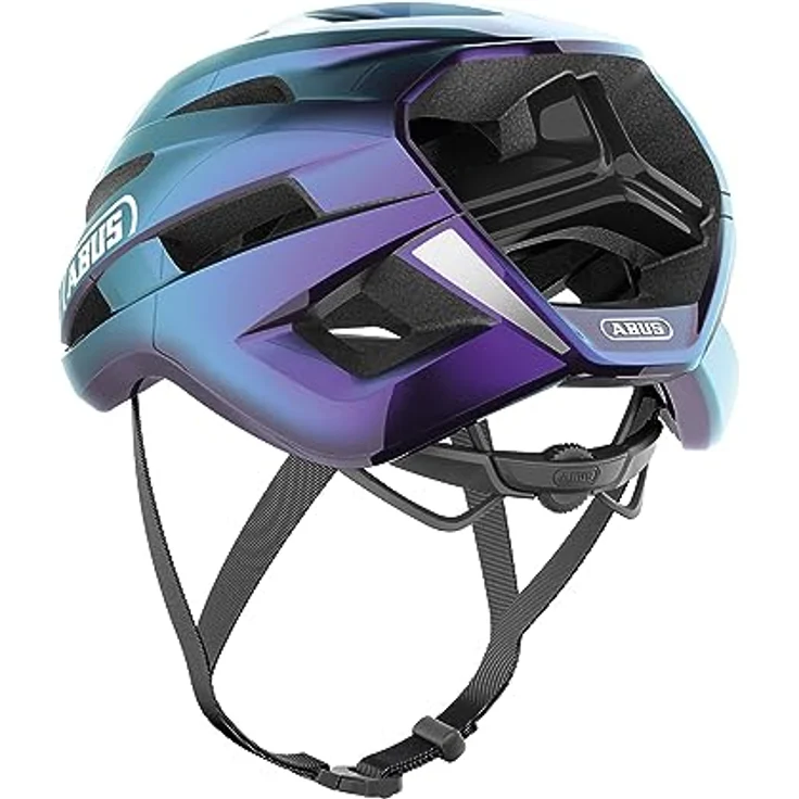 ABUS StormChaser Ace Fahrradhelm, Flip-Flop Purpur, Größe M (54-58 cm) – Bild 6