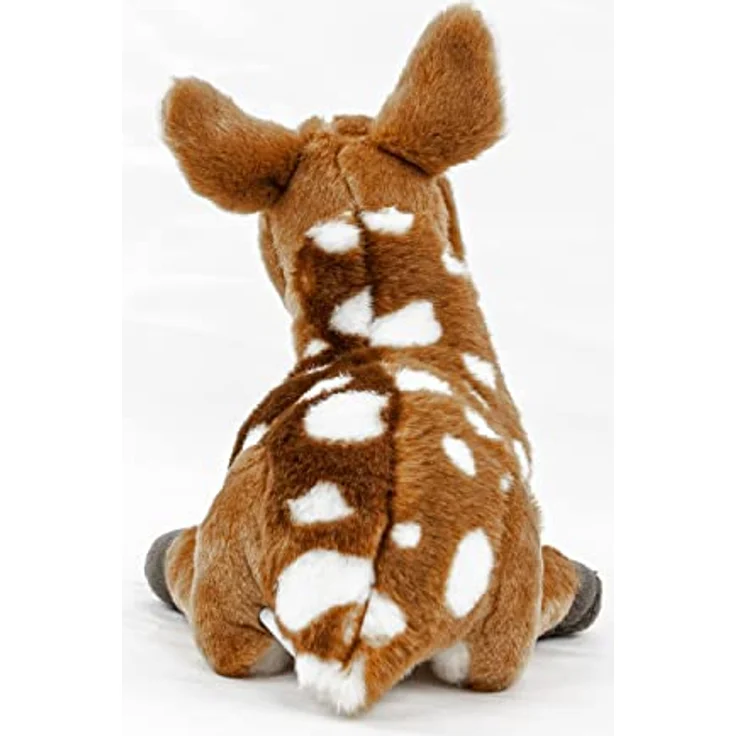 Teddys Rothenburg Rehkitz braun mit Flecken liegend 22 cm Kuscheltier – Bild 4